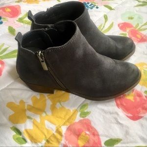 Carlos Santana Gray Brianne Booties Size 6M